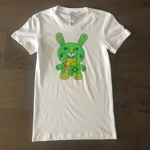 Kidrobot Dunny Sneaky Raccoon Tee